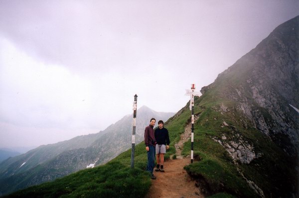 pe traseu spre Moldoveanu, Fagaras